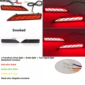 ไฟสะท้อนแสงกันชนหลังแบบ LED สำหรับ <span class=keywords><strong>Toyota</strong></span> <span class=keywords><strong>Veloz</strong></span> ปี 2021 <span class=keywords><strong>2022</strong></span> 2023 ไฟเตือนเบรกอัตโนมัติ ไฟเลี้ยวแบบไดนามิก อุปกรณ์ตกแต่งรถยนต์ 12V - Product Image 6