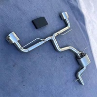 Tuyau d'échappement en acier inoxydable 304 de marque DZ, finition polie miroir, épaisseur 1,5 mm, garantie 3 ans pour Volkswagen Golf Mk8 GTI