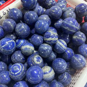 Sphère de cristal de <span class=keywords><strong>lapis</strong></span>-<span class=keywords><strong>lazuli</strong></span> naturel, cristal poli pour la méditation et la relaxation - Product Image 6