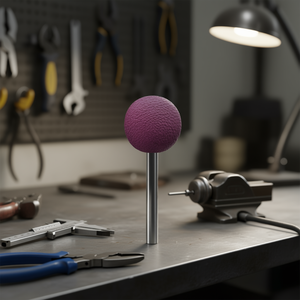 Disco de Pulir Esférico de Cerámica Ttake de 20 mm con Vástago de 6 mm para Pulido de Precisión - Product Image 2