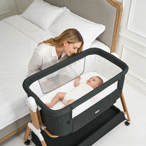 Lit cododo à bascule haut <span class=keywords><strong>de</strong></span> gamme pour bébés et tout-petits, berceau <span class=keywords><strong>de</strong></span> chevet pour nouveau-nés - Product Image 1