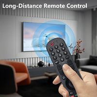 Pour les modèles UHD OLED QNED NanoCell 4K 8K AN-MR23GA de télécommande avec fonction vocale et pointeur sans fil 10-16M de portée