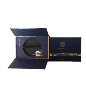 Biểu Tượng Tùy Chỉnh Sang Trọng Dập Nổi Các Tông Vàng Có Thể Gập Lại Đóng Cửa Từ Đóng Mở Cứng Nhắc Chất Lượng Cao Giấy Bao Bì Hộp Quà Tặng - Product Image 4