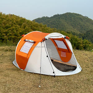 <span class=keywords><strong>Tente</strong></span> instantanée pop-up imperméable avec bâche de protection, installation facile, <span class=keywords><strong>2</strong></span> portes, <span class=keywords><strong>tente</strong></span> <span class=keywords><strong>familiale</strong></span> automatique pour le camping, la randonnée et les voyages, en polyester - Product Image 2