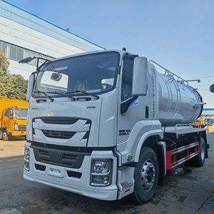1suzu Giga 12m³ Vacuum Sewage <b>Suction</b> Truck Fecal <b>Suction</b> Vehicle Septic Tank <b>Pump</b> Truck for Sale - Product Image 3
