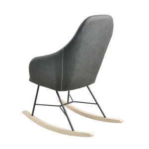 <span class=keywords><strong>Comprar</strong></span> de china muebles <span class=keywords><strong>para</strong></span> el hogar nuevo diseño tela americano sala de ocio silla mecedora con base de madera - Product Image 5