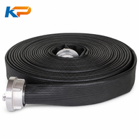 Tuyau plat thermoscellable KUN PENG en caoutchouc nitrile (NBR) avec coins renforcés, flexible, durable, recyclable, haute pression 13 bars