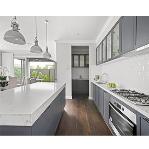 <span class=keywords><strong>Australie</strong></span> blanc et gris de laque peinture armoires de cuisine pour petite maison - Product Image 1
