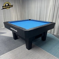 Tables de billard de snooker de haute qualité, forme carrée, les plus populaires, tailles 7ft, 8ft, 9ft, personnalisées, style antique avec plateau de dîner