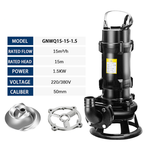 QY Supply High Quality <b>Submersible</b> Industrial Sewage <b>Pumps</b> with Cutting Dirt Capability - Product Image 3