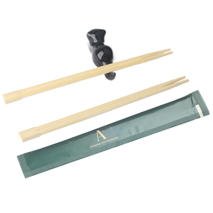 23cm Klassische Umweltfreundliche Doppel-Tensoge Sushi Einweg-Bambus-Stäbchen Ohne Papierverpackung Biologisch Abbaubares Bambus-Besteck - Product Image 4