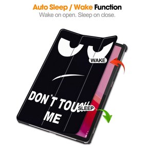 Funda de cuero PU con soporte triple plegable y estampado a color para Lenovo Tab <span class=keywords><strong>M11</strong></span> TB-330FU, funda para tableta de 11 pulgadas - Product Image 3
