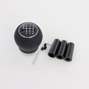 Car Gear <b>Knob</b> Leather Ergonomic 5 Speed Manual <b>Shift</b> <b>Knob</b> For Various Vehicle Models - Product Image 4