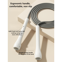 Corde à sauter de boxe réglable en PVC ultra-résistant de 6 mm, anti-torsion