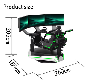 3 DOF 3 Screen Rotating Racing Commercial Dynamic Car Driving Game <b>Machine</b> for <b>Amusement</b> ParkOr an <b>Amusement</b> Park - Product Image 4