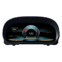 Panel de Instrumentos Digital LCD de 10.25 Pulgadas con Velocímetro HD y Soporte TPMS para Mercedes-Benz Vito Black Yuefu 2024