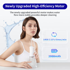 OEM NEW IPX7 irrigatore orale portatile per acqua dentale ricaricabile a getto d'acqua dentale dispositivo per la pulizia orale dei denti - Product Image 3