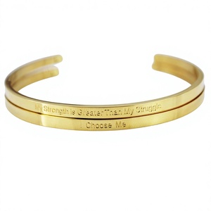 BMZ 2026 Bracelet manchette romaine en acier inoxydable 316L, finition polie, 3/4/5mm, Nouvelle mode 2023, Logo personnalisé gratuit, Meilleure vente - Product Image 2