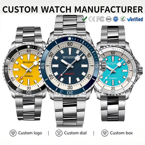 Reloj Deportivo Automático de Lujo para Hombre OEM, Cristal de Zafiro, Esfera de 40 mm, Bisel Híbrido de Cerámica, Negro y Blanco, Analógico, Miyota, Resistente al Agua - Product Image 3