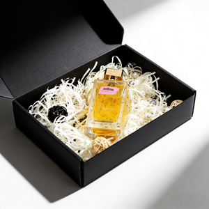 ขวดน้ำหอมแก้ว 50 มล. 100 มล. ทรงเหลี่ยม ขวดน้ำหอมแก้วหรูหรา แบบเติมได้ พร้อมหัวฉีดพ่น สำหรับพกพา พร้อมกล่อง - Product Image 4