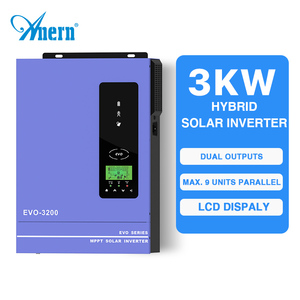 Onduleur hybride 3000 W 80 A MPPT - Régulateur de charge solaire 24 V