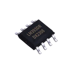 LM393DR Package SOP-8 Single-cell Li-ion Battery IC Step-up DC/DC Converter IC Power Supply ICs