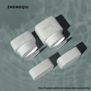 Rỗng 30g 50g mỹ phẩm Kem Jar vuông PP bao bì nhựa Nồi cơ thể chà chăm sóc da mặt nạ Jar - Product Image 6