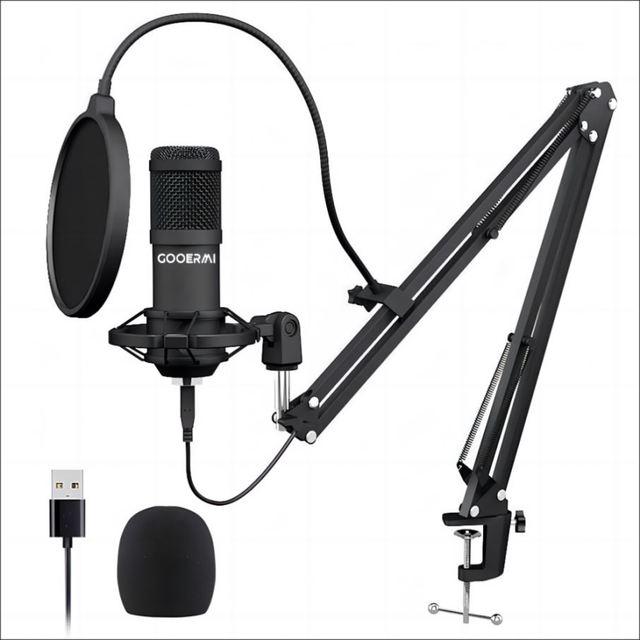 Usb Microphone for Gaming Made in China Rgb Gaming Microphone for Gamers Condenser Mic Desktop Usb Gaming Microphones