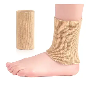 New Design SEBS Ankle Compression Sleeve Low MOQ Customize logo Adjustable Ankle Support Ankle Bandage