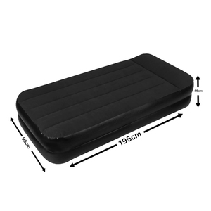 Materasso ad aria gonfiabile per letto singolo pieghevole di vendita caldo di dimensioni doppie facile da trasportare con pompa incorporata - Product Image 2