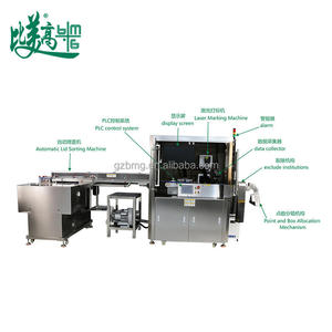 Línea de Producción Automatizada con Marcador Láser UV y Código QR, Cámara CCD para Clasificación Automática de Tapas de Botellas - Product Image 6