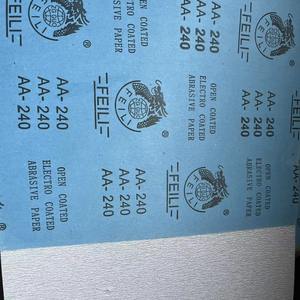 Disque de ponçage à sec Ye Niu 230x280mm, grain 500, base en papier alumineux, auto-adhésif, pour ponçage de meubles et de murs - Product Image 2