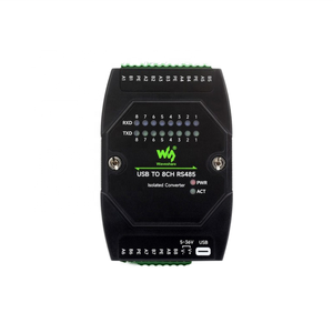Waveshare บอร์ดพัฒนาตัวแปลงแบบฝังเกรดอุตสาหกรรม8CH USB RS485วงจรป้องกันหลายวงจรสำหรับ - Product Image 1
