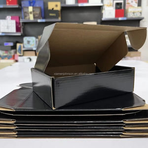 Caja de Envío de Cartón Rosa Personalizada con Impresión, Hecha con Materiales Reciclados, Logotipo de Suscripción Personalizado, Grosor de 4mm, Plegable, para Regalos - Product Image 3