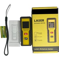 Télémètre laser portatif Bluetooth, dispositif de mesure de pièce infrarouge de haute précision, 60m, pour l'immobilier KL20