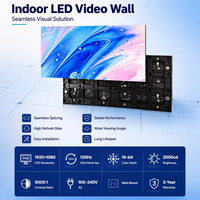 Layar LED Indoor P2.5 P2 Ultra HD 4K/8K HDR10+ Video Wall Tanpa Sambungan untuk Ruang Konferensi, Gereja, Panggung & Periklanan