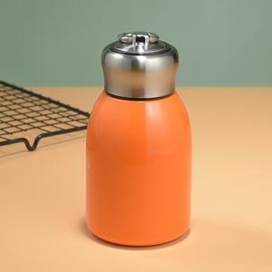 Modern Design Mini Chubby <strong>Ding</strong> Stainless Steel Vacuum Flask Portable Outdoor Sports Water Cup with Lifting <strong>Ring</strong> Handy Cup - Product Image 5