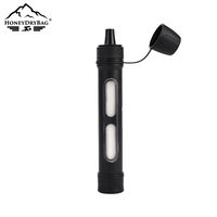 Paille filtrante à eau de survie personnelle, prix de gros du fabricant chinois, compatible avec les gourdes souples standard pour une utilisation en randonnée