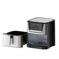 Freidora de Aire Digital Familiar de 8.5L, Gran Capacidad, Múltiples Programas Preestablecidos, Diseño Antiadherente y Fácil de Limpiar