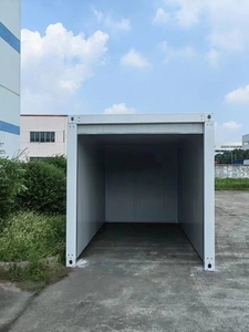 <span class=keywords><strong>Garage</strong></span> conteneur à fond ouvert - <span class=keywords><strong>Garage</strong></span> modulaire de 20 pieds - Maison en acier pratique et facile à utiliser - Product Image 5