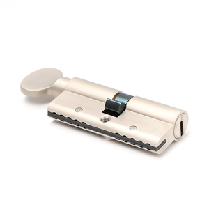 Euro xi lanh khóa chống trộm rắn rãnh trên Key tương tác Lỗ mộng cửa khóa xi lanh Brass xi lanh khóa - Product Image 3