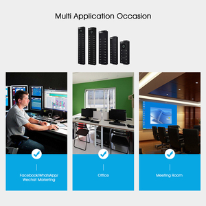 High Current Sipolar Công Nghiệp 32 Cổng <span class=keywords><strong>USB</strong></span> 20 Hub Cao Nhiều <span class=keywords><strong>USB</strong></span> Splitter Điện Thoại Di Động Charger Với 240W Riêng Biệt Được Hỗ Trợ - Product Image 4