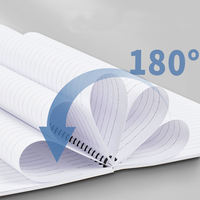 Carnets de notes à spirale rigides personnalisés pour l'école, formats A4, A5, B5, pour étudiants et cahiers d'exercices – Vente en gros