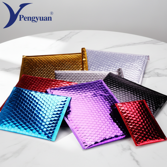 Colored Aluminized Bubble Film Moisture-Proof and Anti-Static Heat Insulation Materials for Outer Packaging of Electronic Gifts