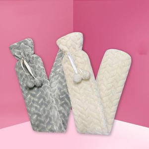 Botella de <span class=keywords><strong>agua</strong></span> <span class=keywords><strong>caliente</strong></span> con dibujos animados, resistente al <span class=keywords><strong>agua</strong></span>, a rayas, a prueba de explosiones y antiincrustación, cálida, para mano, larga - Product Image 4