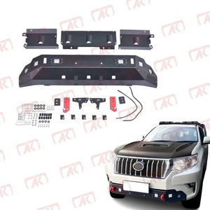 Parachoques delantero de acero Lc200 Facelift, barra de toro para Toyota Landcruiser lc200 2016 + - Product Image 5