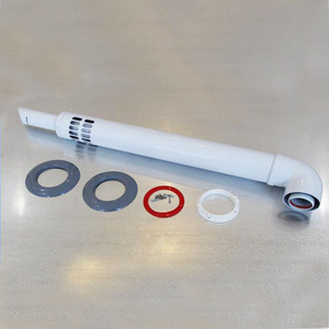 Chaudière à gaz / Poêle / Chauffe-eau Conduit <span class=keywords><strong>de</strong></span> fumée coaxial et concentrique 100/60 mm Conduit <span class=keywords><strong>de</strong></span> ventilation standard en aluminium - Product Image 6