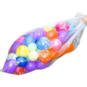 98.4 x 59.1 Inch Large Thick Clear Plastic Balloon Transport Bags Balloon Drop Bags for Party Supplies