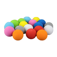 Prix de gros, boule en mousse EVA multicolores haute densité de 20 à 28 mm pour pistolet à balles en mousse, jouet en mousse, jouet en peluche