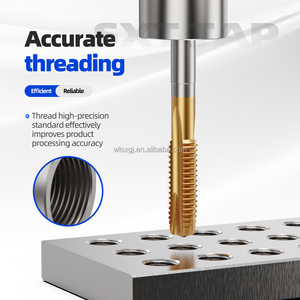 Nhà Máy Bán buôn Titan Máy tap chất lượng cao HSS 6542 Mỹ vít tip tap 2-56unc xoắn ốc điểm tap - Product Image 5